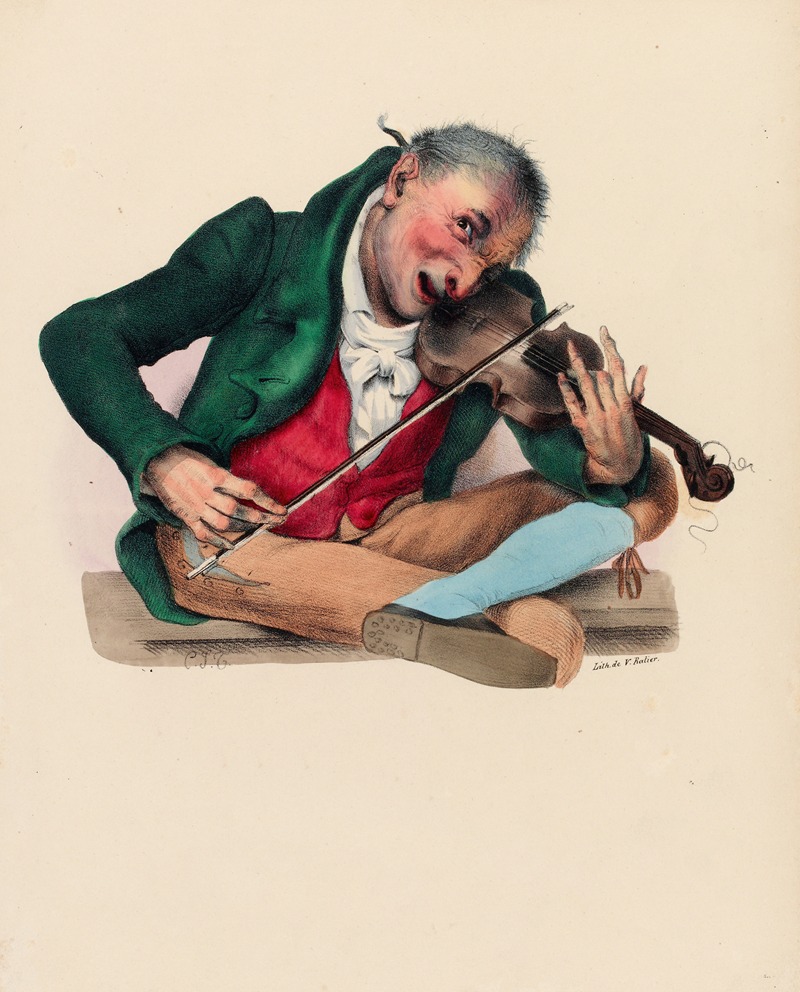 Charles-Joseph Traviès de Villers - Mr. Mistigris,Maître de violon, maître de danse et chef d’Orchestre