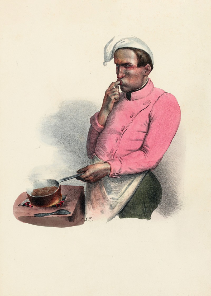 Charles-Joseph Traviès de Villers - Un Gâte-sauce