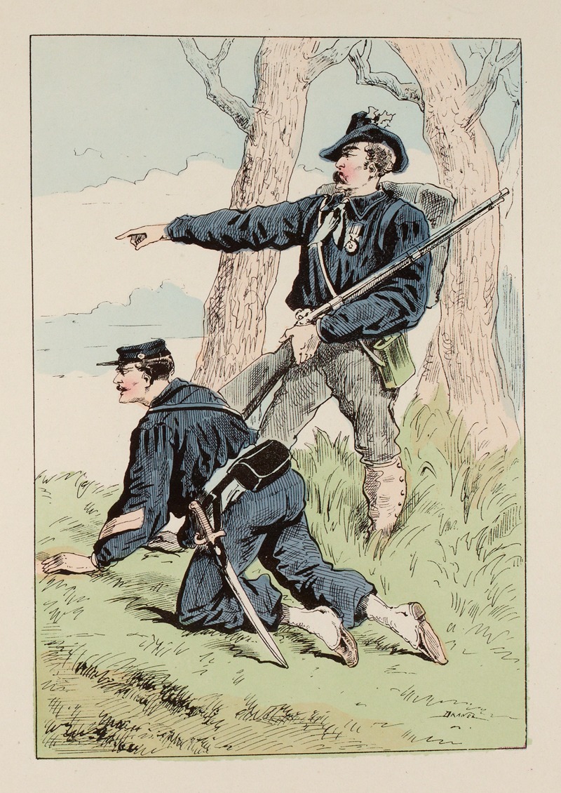 Draner - Francs-tireurs arronssohn – Tirailleurs des Ternes.