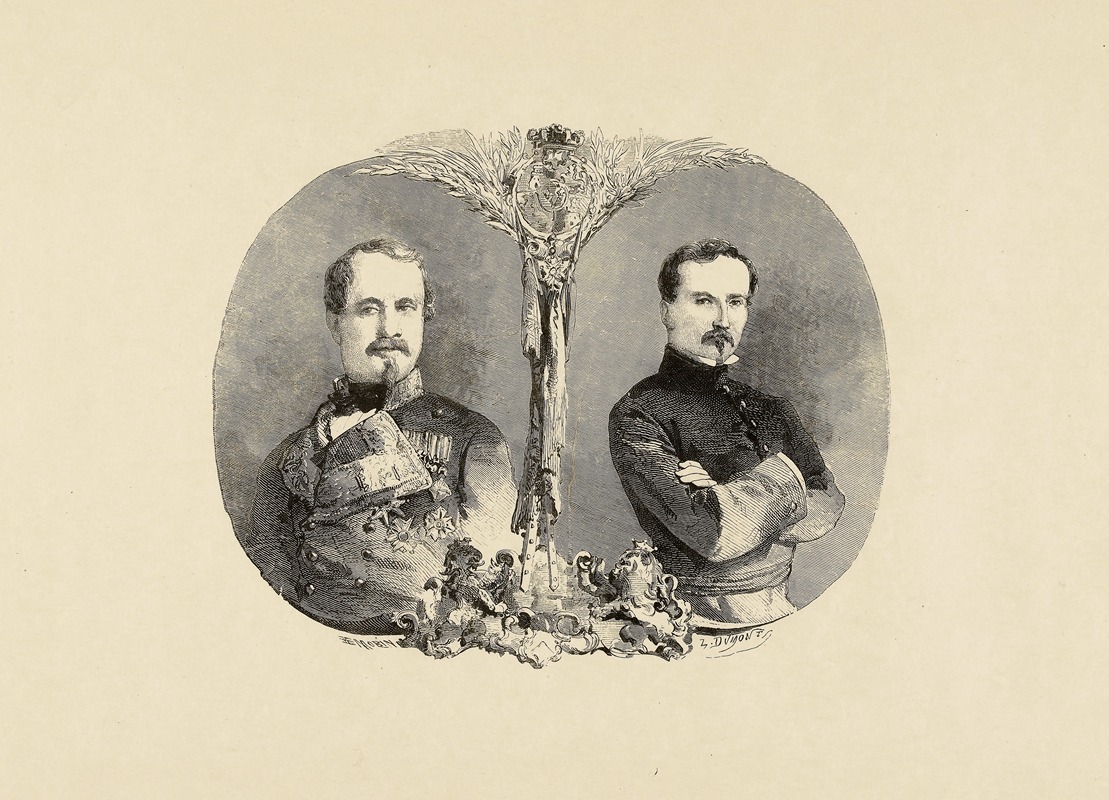 Edmond Morin - Maréchal O’Donnell et Général Echagué