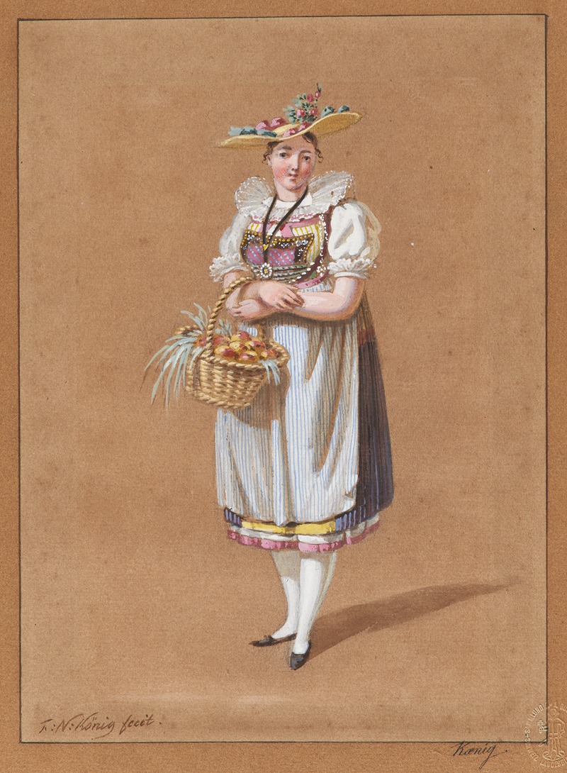 Franz Niklaus König - Costume Suisse