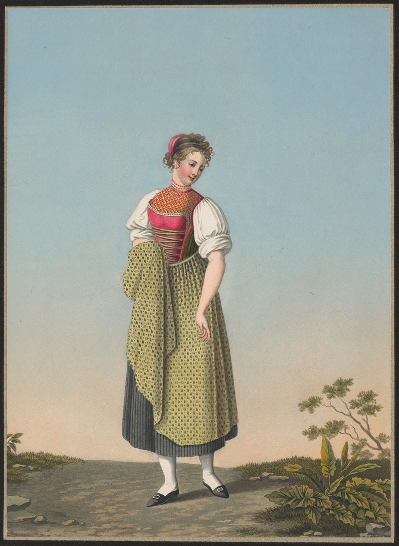 Jean Emmanuel Locher - Catherine Baenziger, Fille d’un Tailleur des environs de Herisau au Canton d’Appenzell