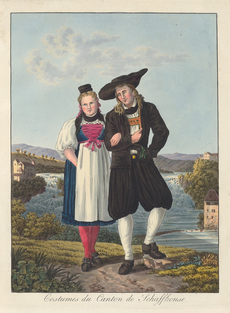 Joseph Reinhart - Costumes du Canton de Schaffhouse