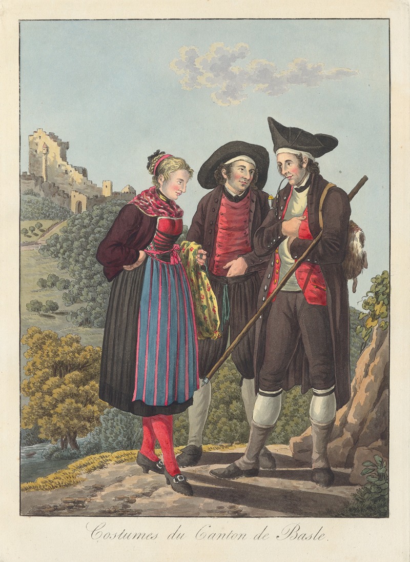 Joseph Reinhart - Costumes du Canton de Basle