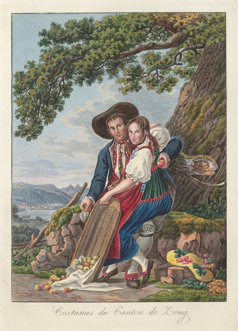 Joseph Reinhart - Costume du Canton de Zoug