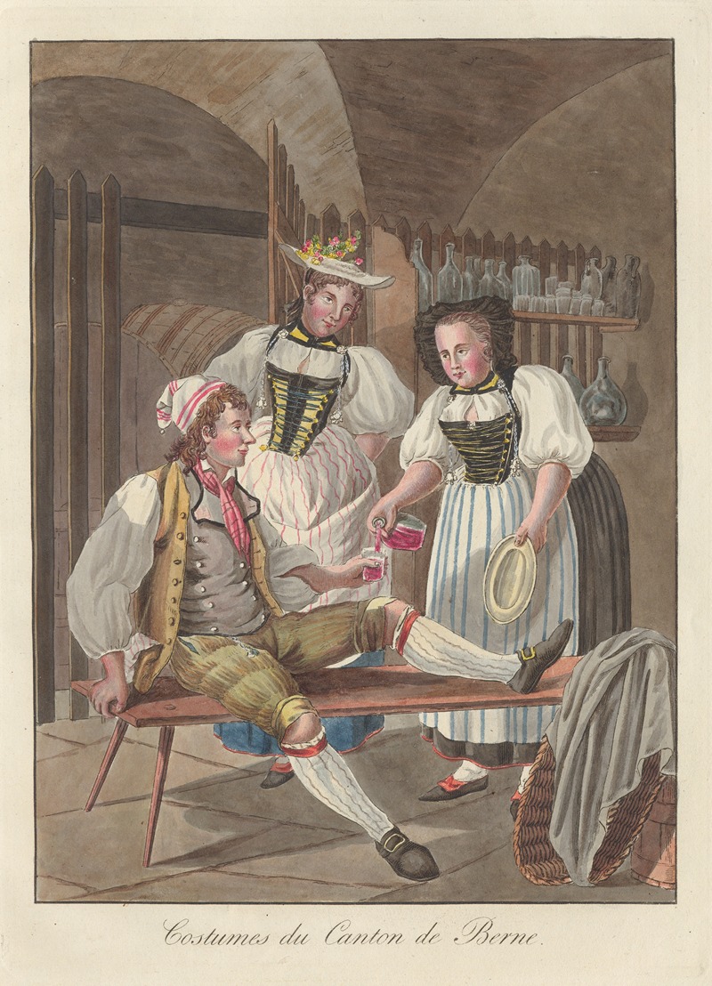 Joseph Reinhart - Costumes du Canton de Berne