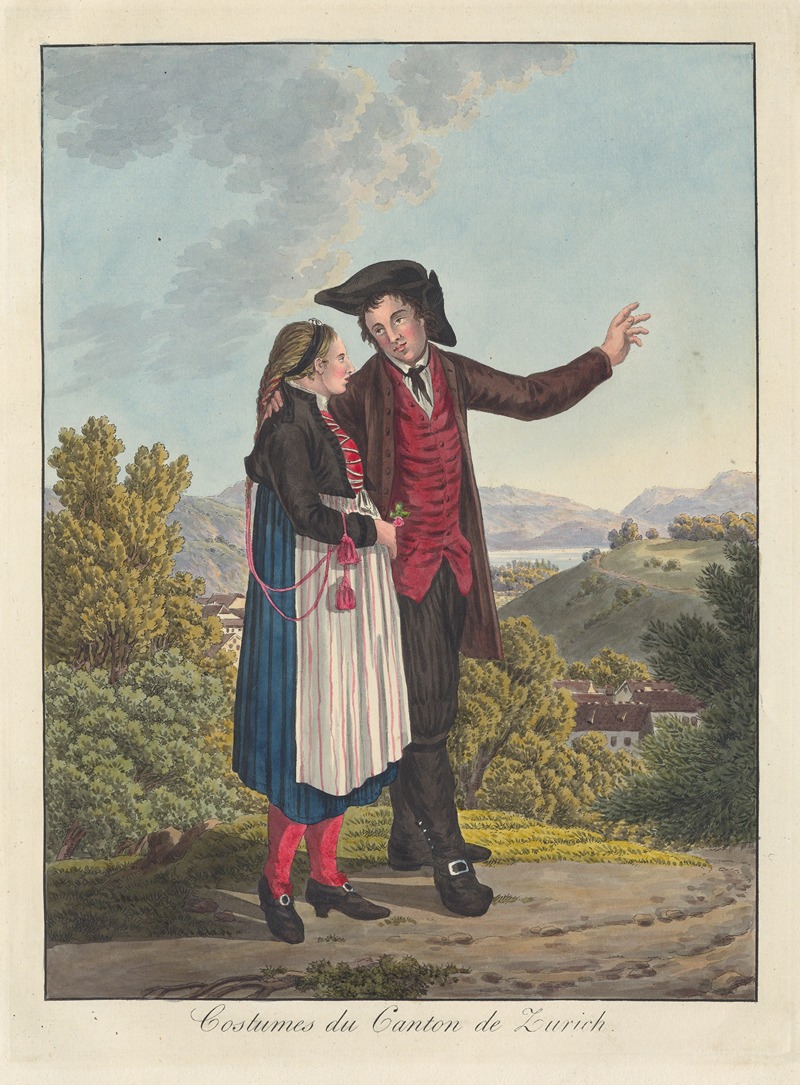 Joseph Reinhart - Costumes du Canton de Zurich