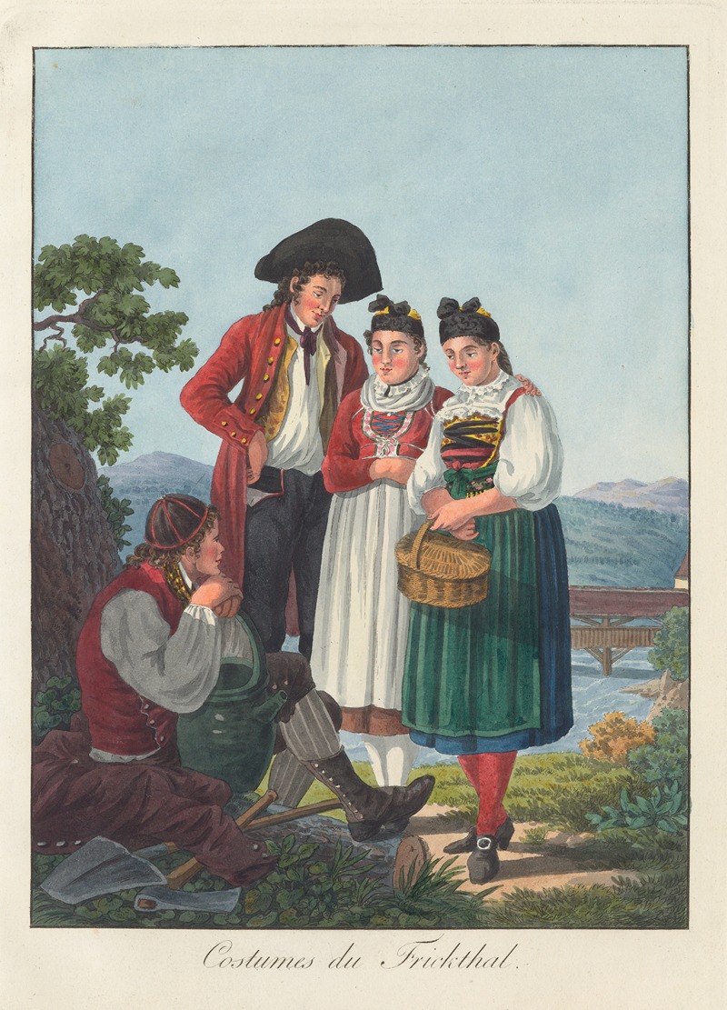 Joseph Reinhart - Costumes du Frickthal