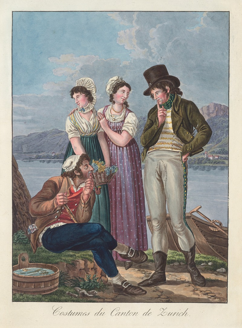 Joseph Reinhart - Costumes du Canton de Zurich