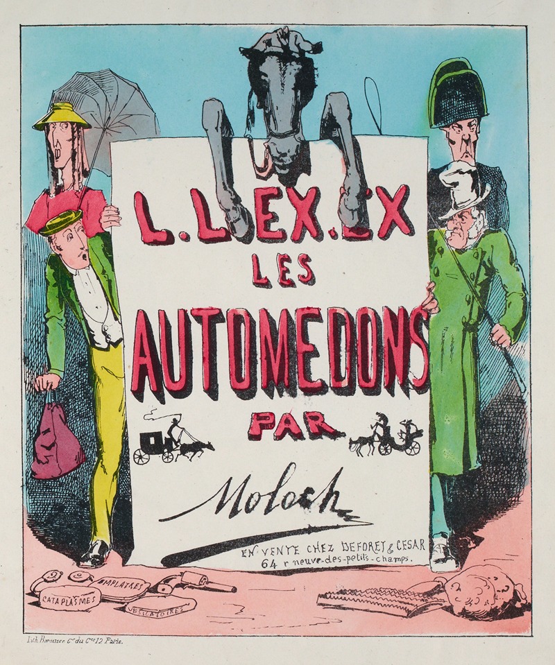 Moloch (Alphonse Hector Colomb) - LL.Ex.Ex Les automédons par Moloch