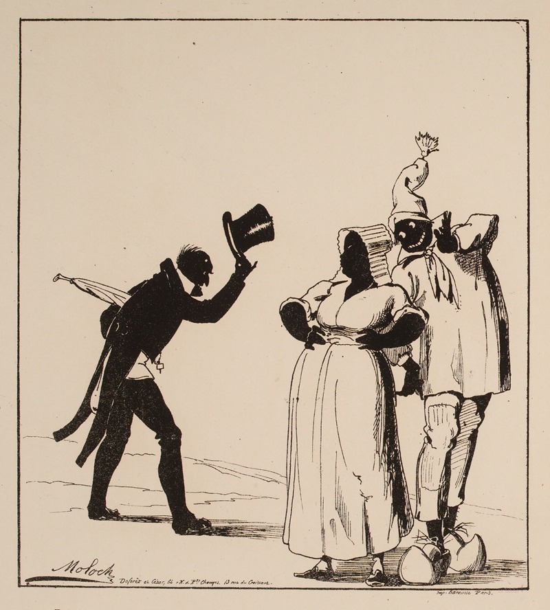 Moloch (Alphonse Hector Colomb) - R’garde comme il est parti aujourd’hui not’conseiller général