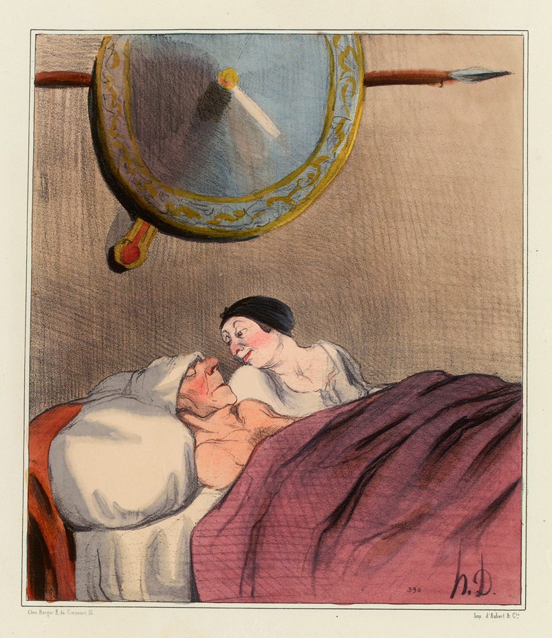 Honoré Daumier - Histoire Ancienne 14.Ulysse et Pénélope