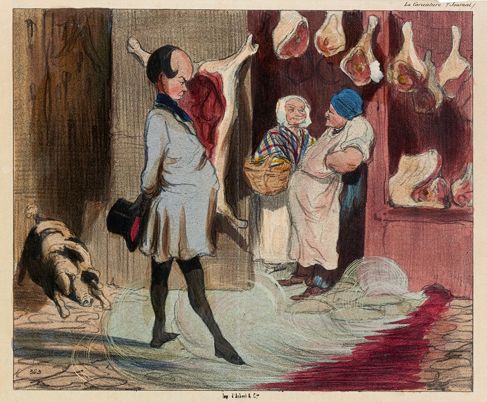 Honoré Daumier - Impressions de voyage d’un grand poète