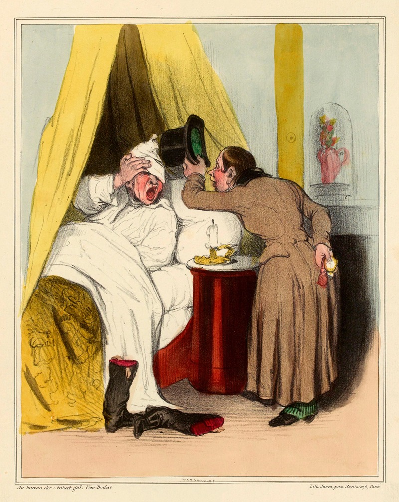 Honoré Daumier - Le bonjourien