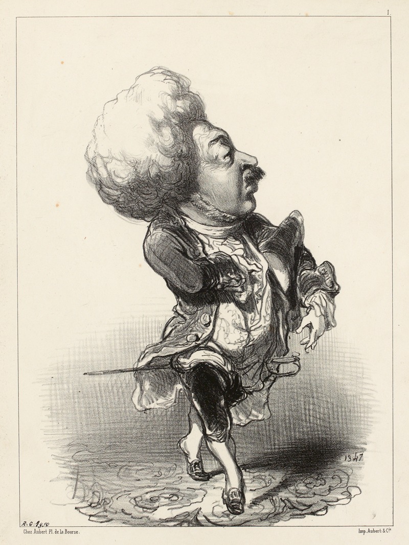 Honoré Daumier - Le marquis de Marrast