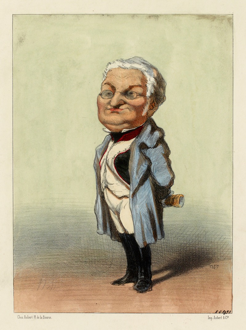 Honoré Daumier - Thiers