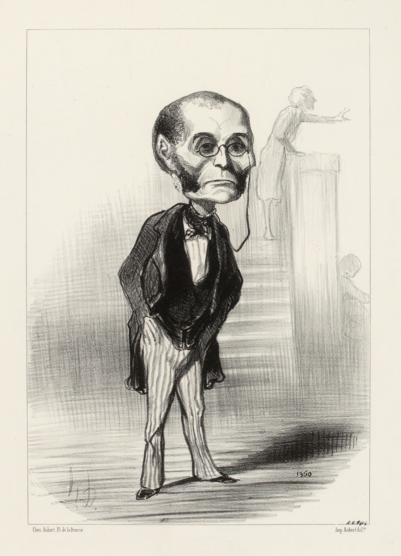 Honoré Daumier - Glais Bizoin