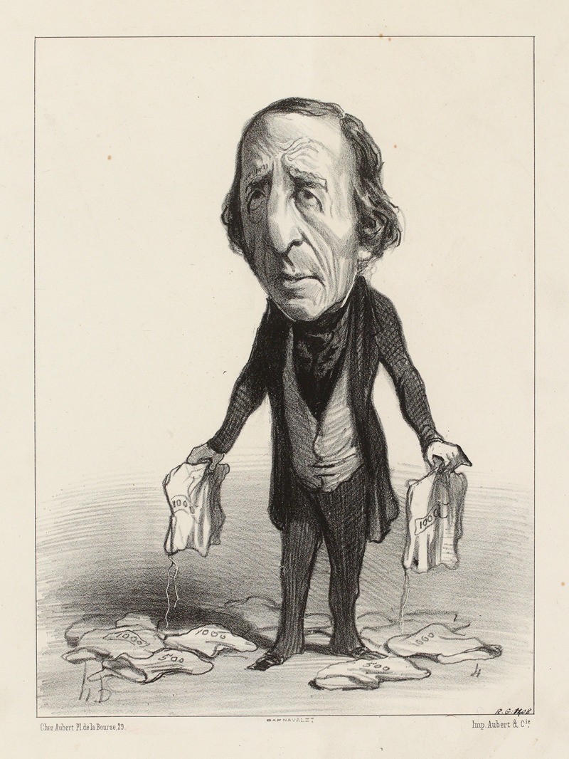 Honoré Daumier - Antony Thouret