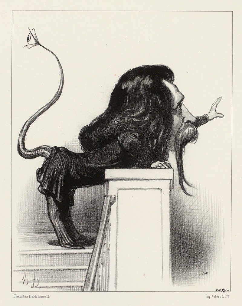 Honoré Daumier - Victor considérant