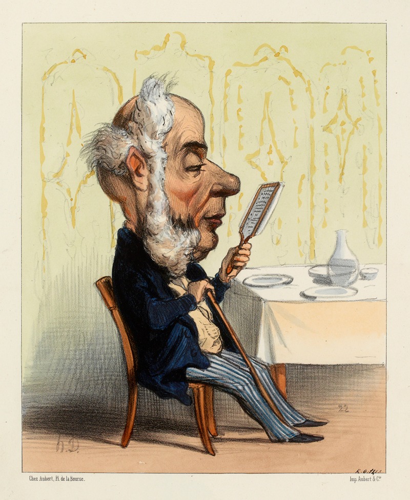 Honoré Daumier - Luneau