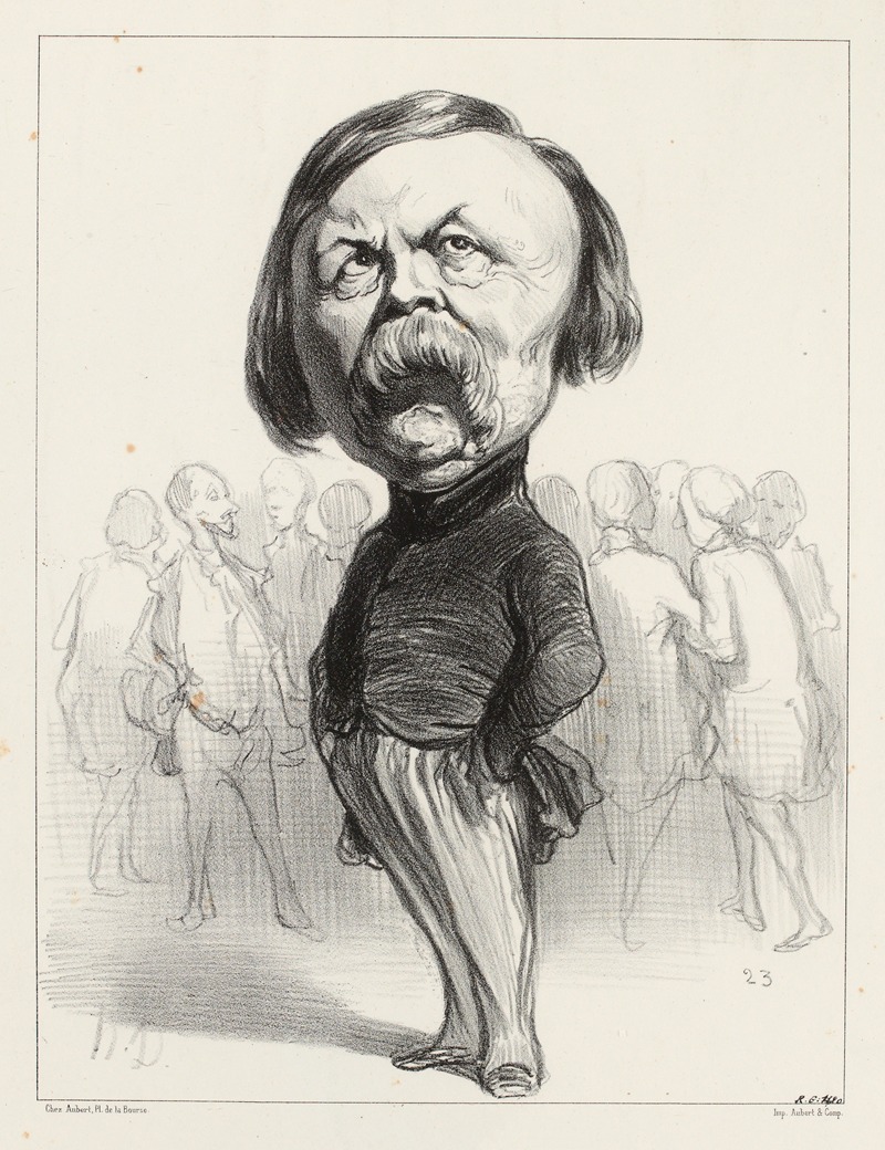 Honoré Daumier - David d’Angers