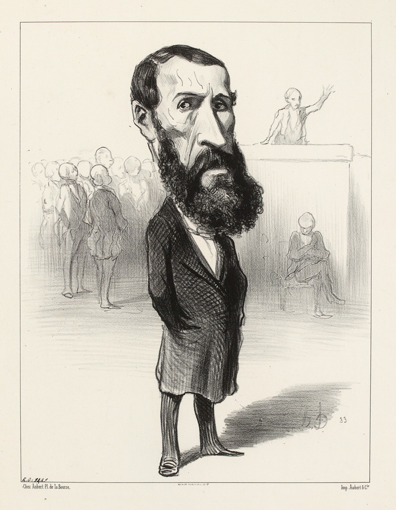 Honoré Daumier - Greppo