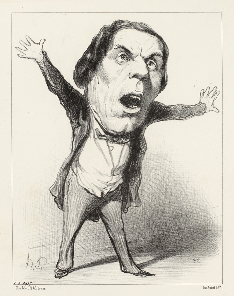 Honoré Daumier - Denjoy