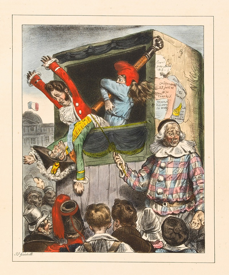 J. J. Grandville - Je l’aurai tu ne l’auras pas… je l’aurai tu ne l’auras pas bouhiiii