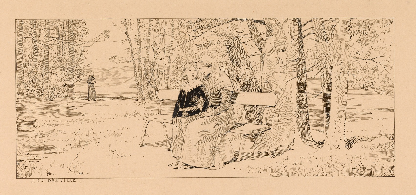 Job (Jacques-Marie-Gaston Onfroy de Bréville) - Ce qui se passait aux Feuillantines vers 1813