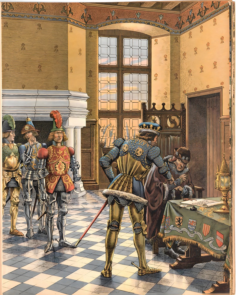 Job (Jacques-Marie-Gaston Onfroy de Bréville) - Louis XI – Traité de Péronne