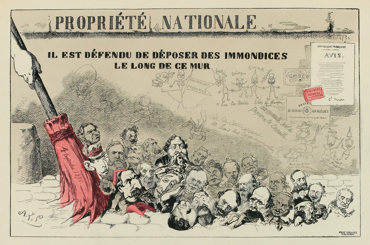 Zut (Alfred Le Petit) - Supplément du journal la charge n°10 Le 4 septembre 1870