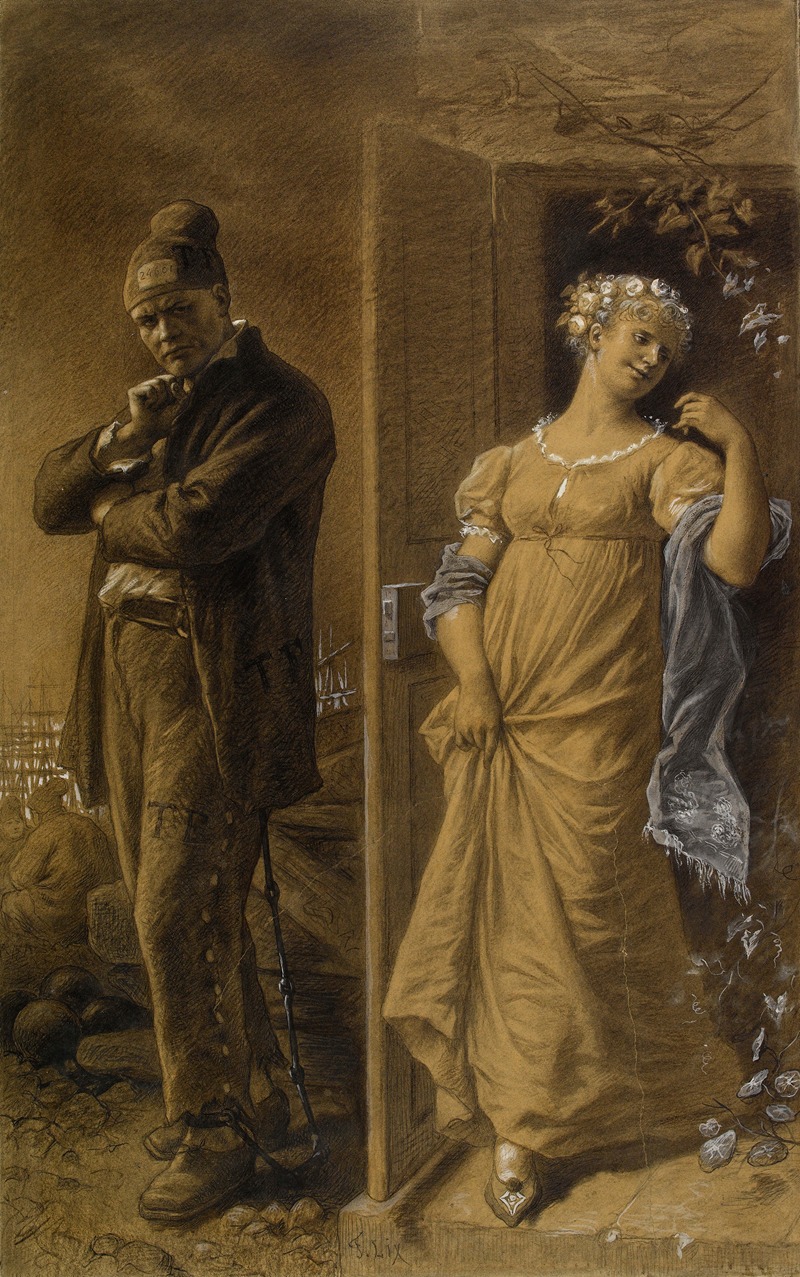 Frederic Theodore Lix - Le forçat et la prostituée