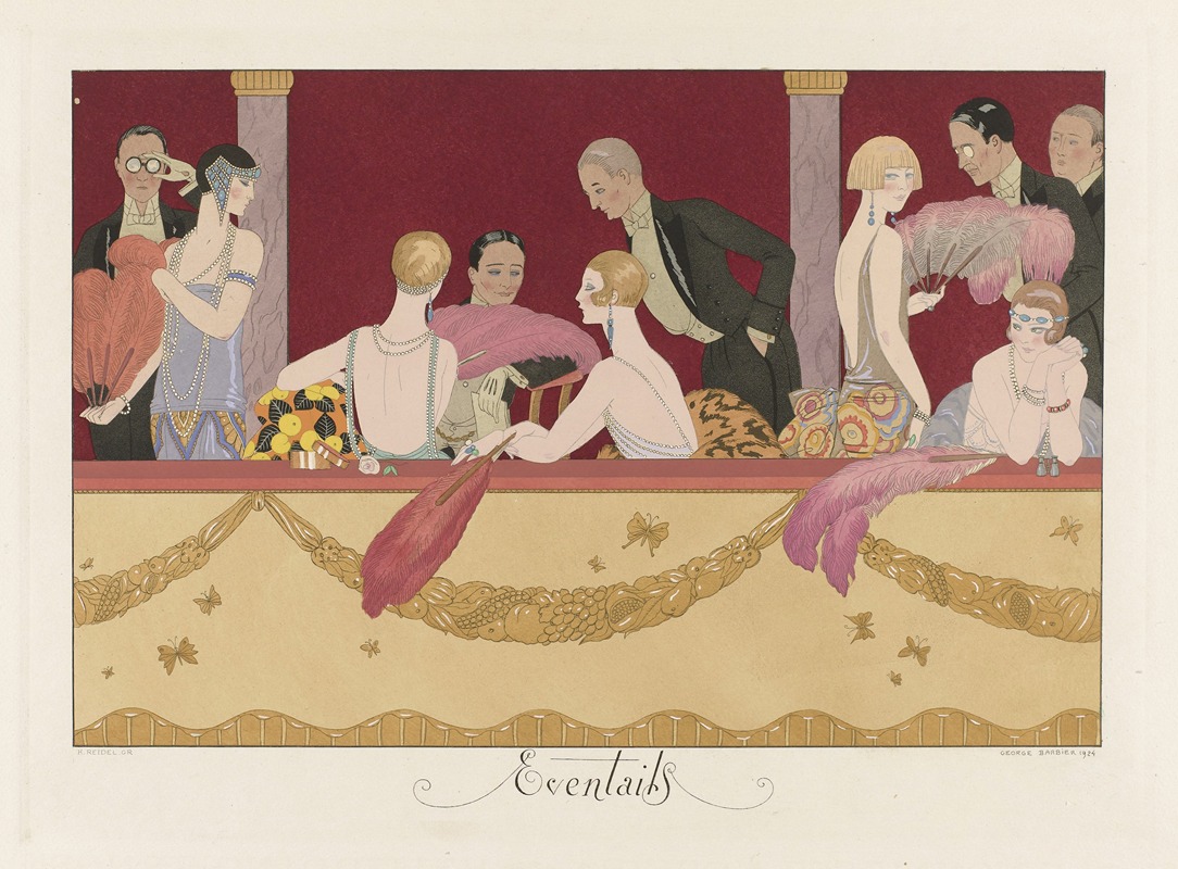 George Barbier - Eventails