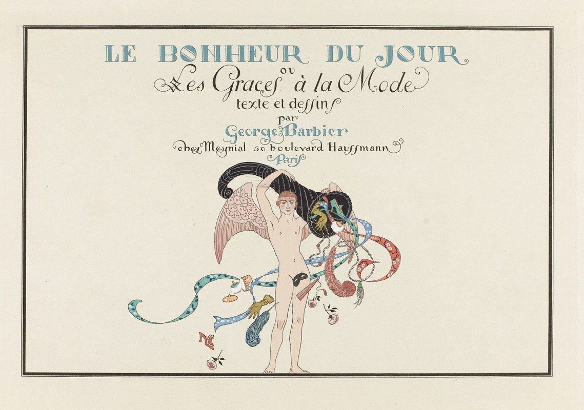 George Barbier - Le Bonheur du Jour ou Les Graces à la Mode