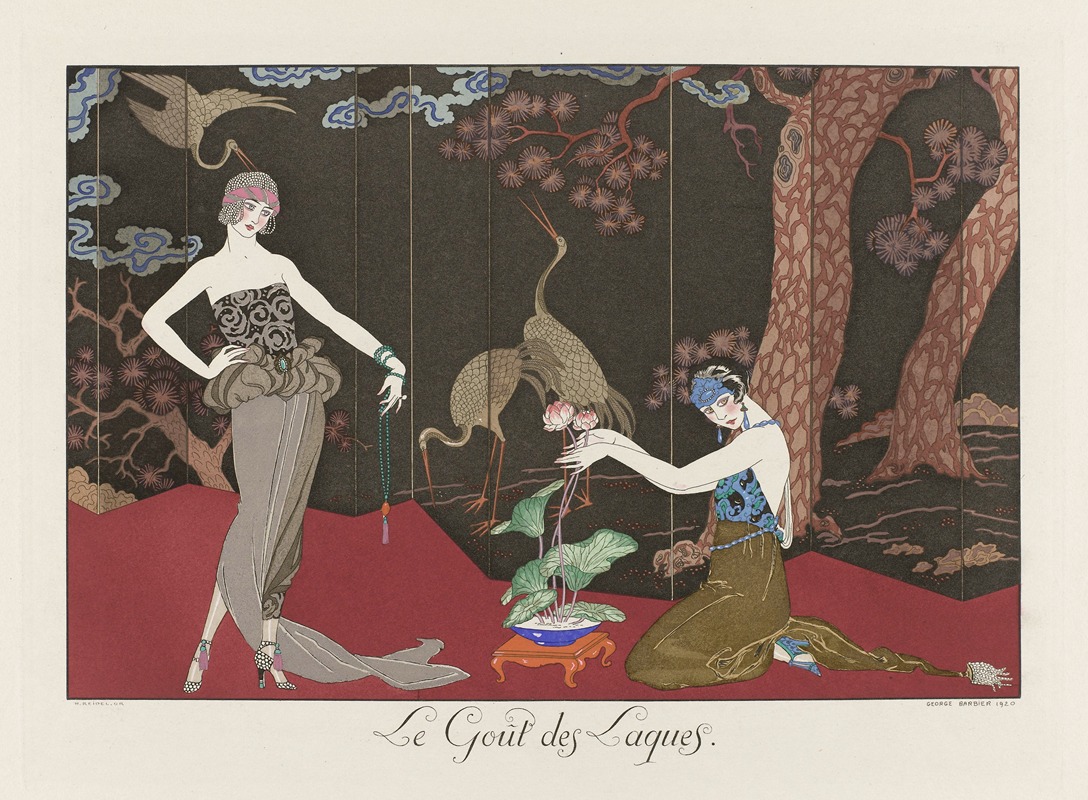 George Barbier - Le Goût des Laques