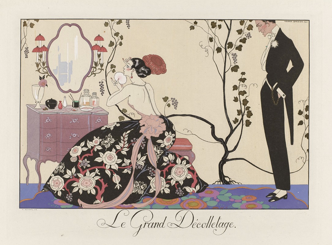 George Barbier - Le Grand Décolletage