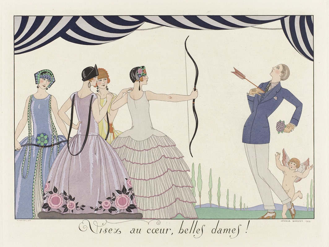 George Barbier - Visez au coeur, belles dames