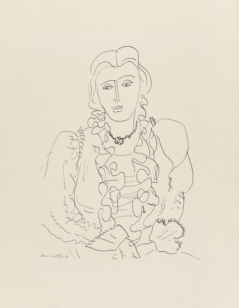 Henri Matisse - Sitzende Frau