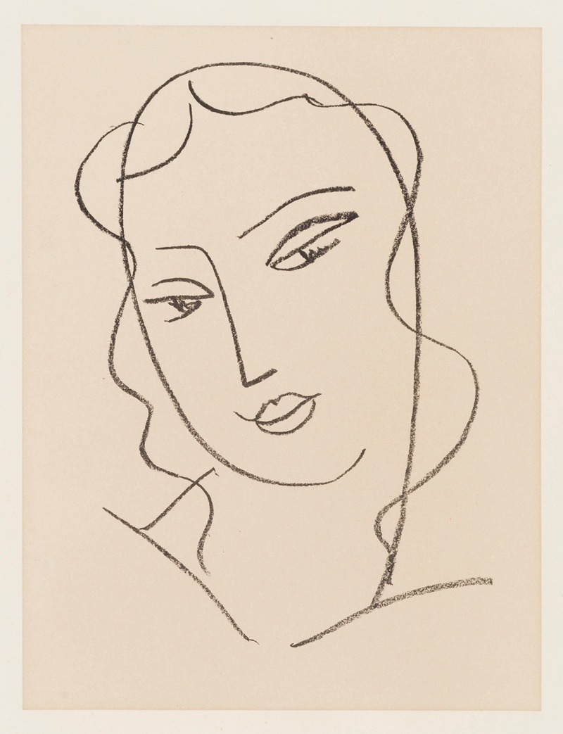 Henri Matisse - Tête voilée