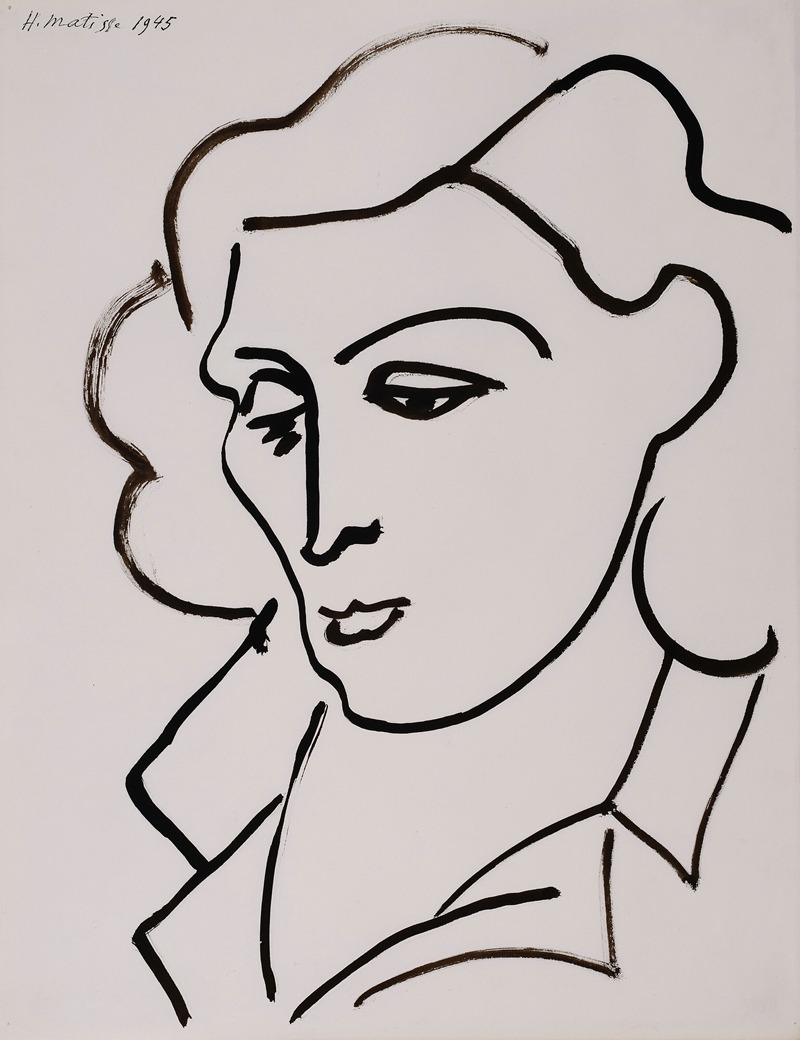 Henri Matisse - Portrait de Lydia