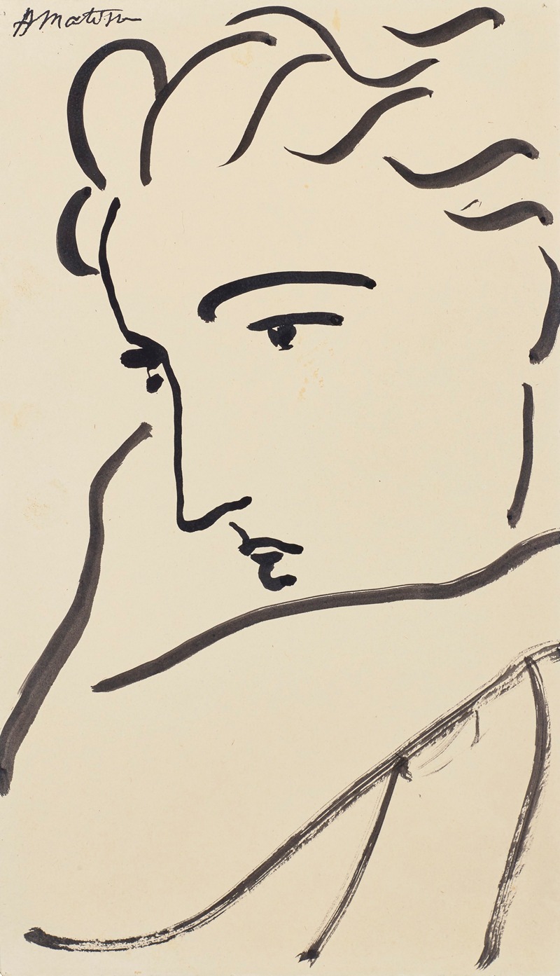 Henri Matisse - Profil de femme