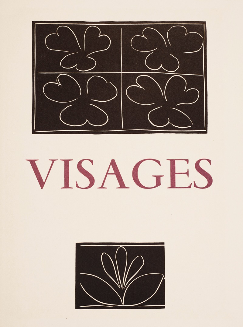 Henri Matisse - Visages Pl.01