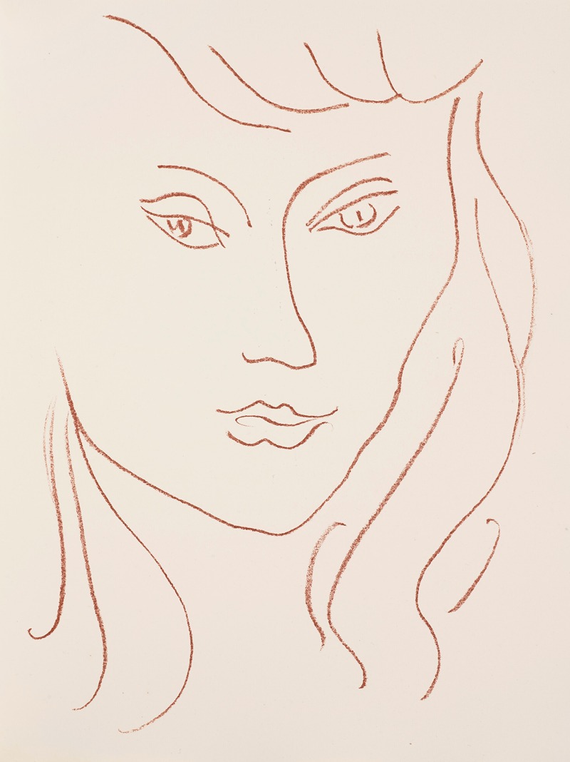 Henri Matisse - Visages Pl.07