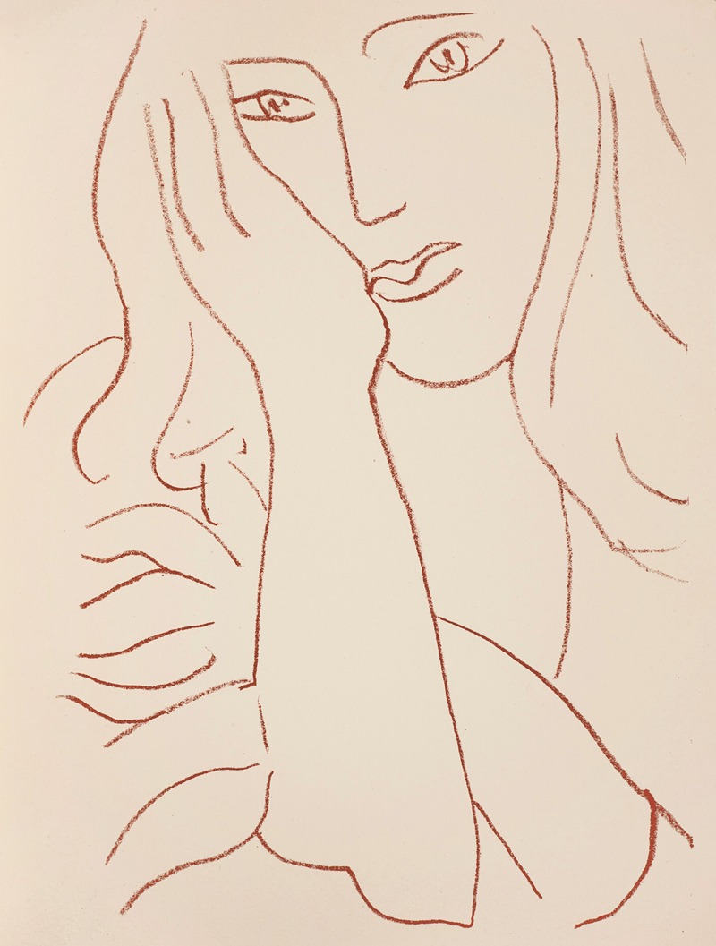 Henri Matisse - Visages Pl.08