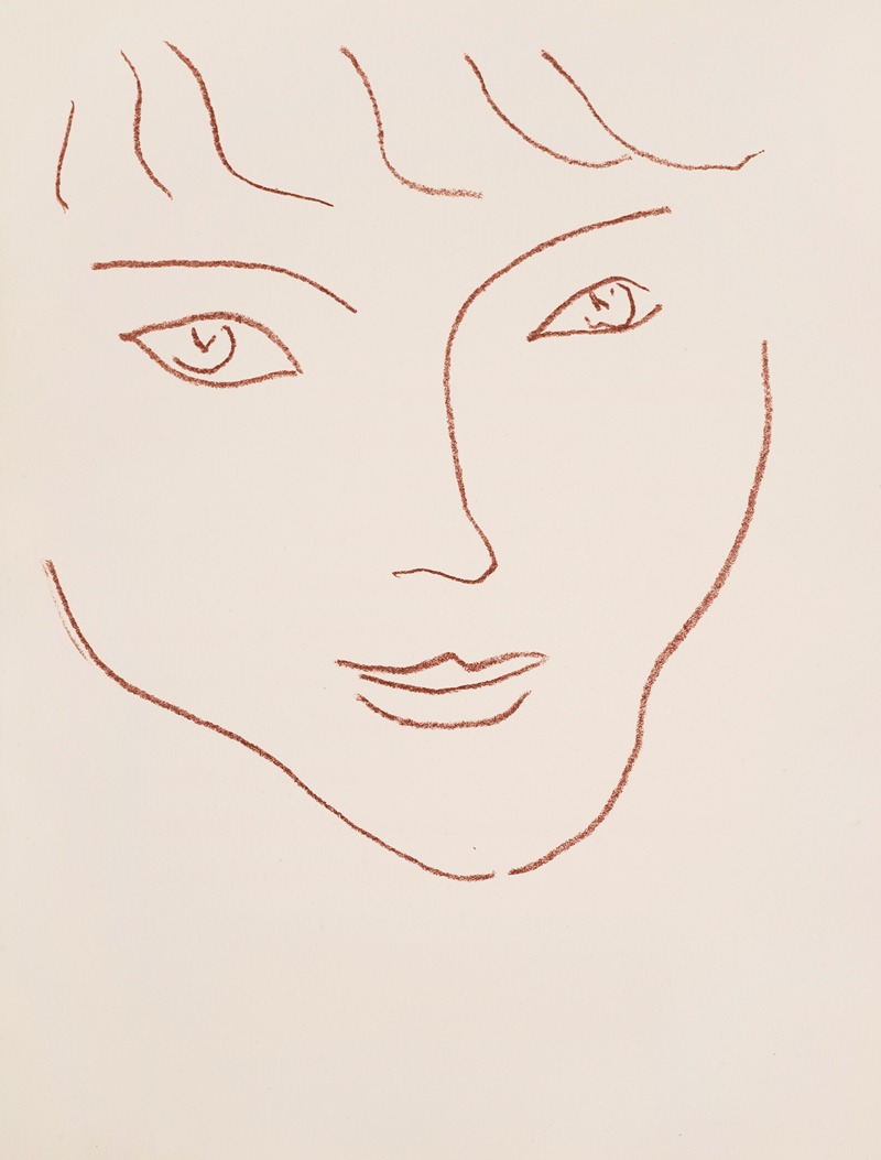 Henri Matisse - Visages Pl.12