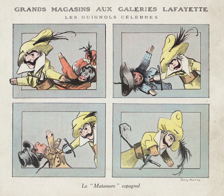 Louis Morin - Matamore, Guignol espagnol