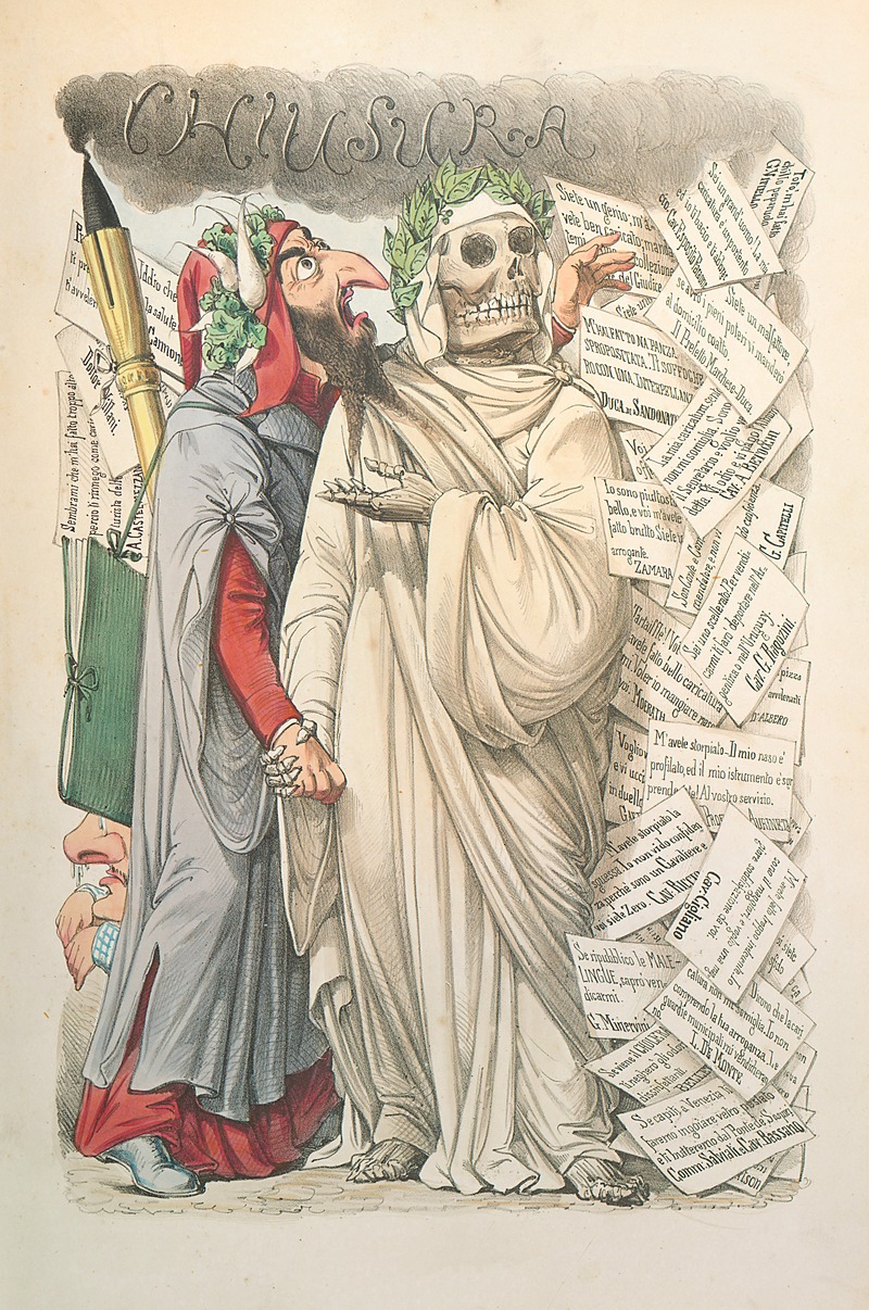 Antonio Manganaro - L’esposizione marittima visitata da Dante e Virgilio Pl.32