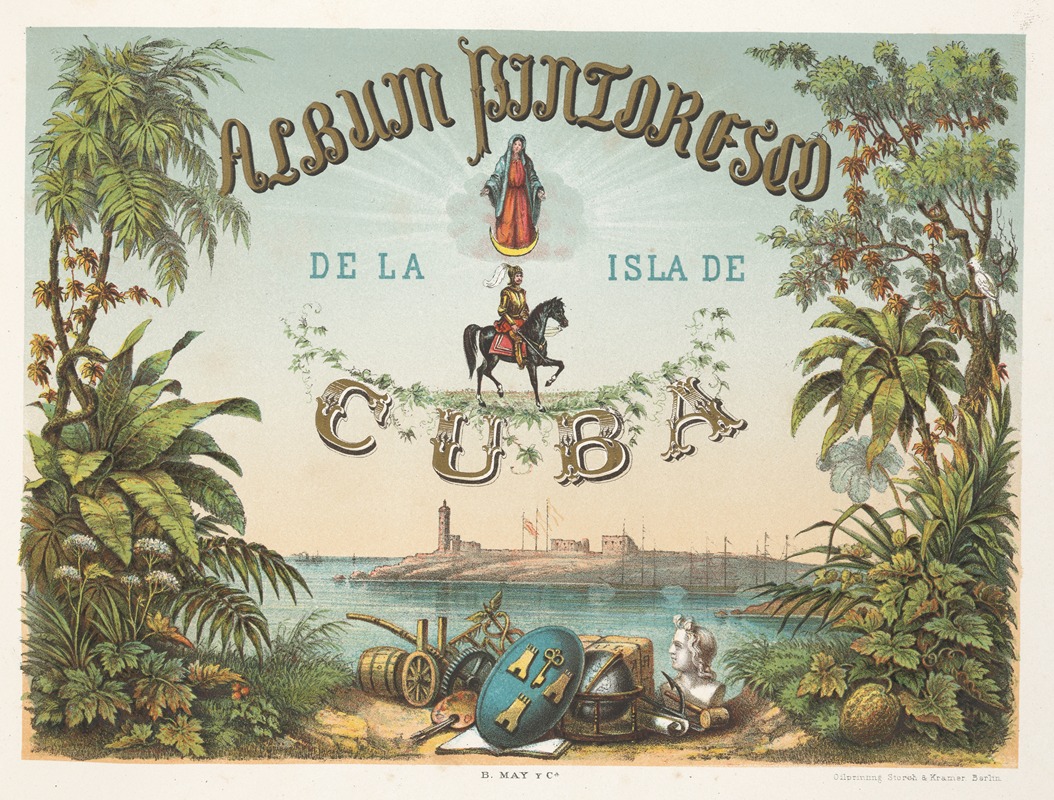 Pierre Toussaint Frédéric Mialhe - Album pintoresco de la isla de Cuba – Title Page