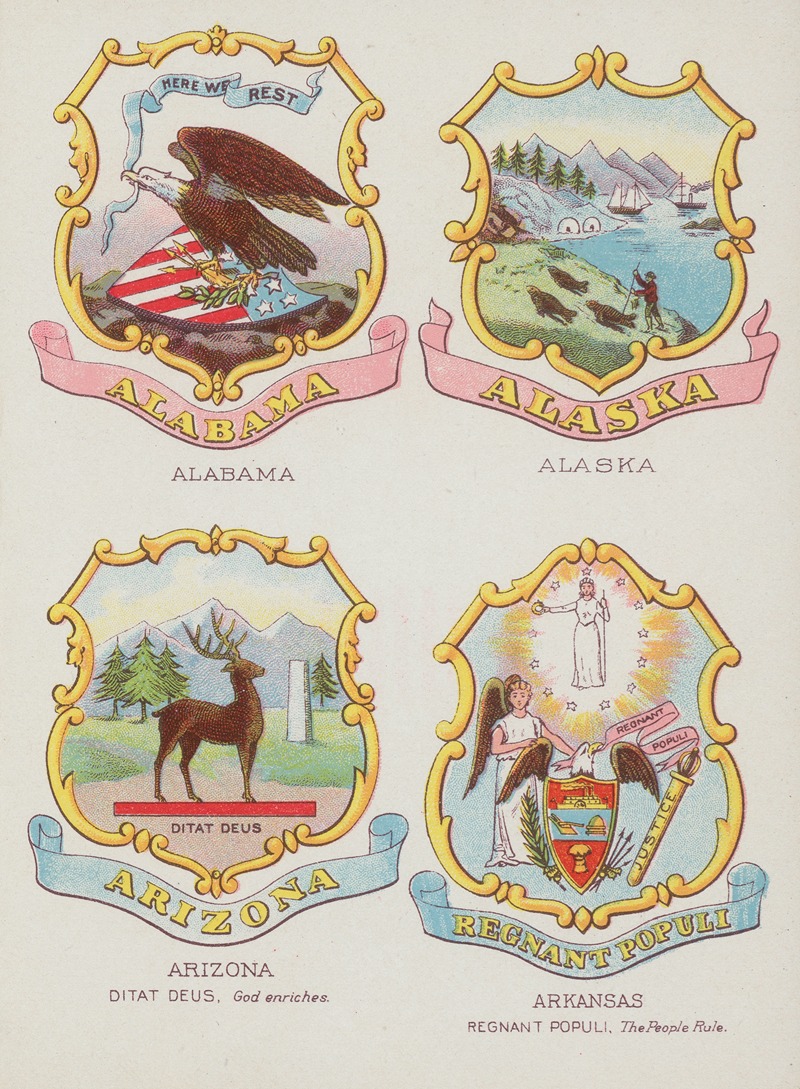 Chase & Sanborn - Seals and coats of arms of America Pl.02