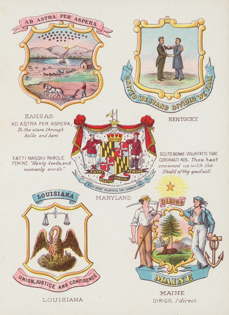 Chase & Sanborn - Seals and coats of arms of America Pl.06